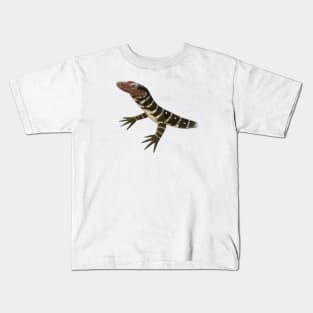 Cute Monitor Lizard Drawing Kids T-Shirt